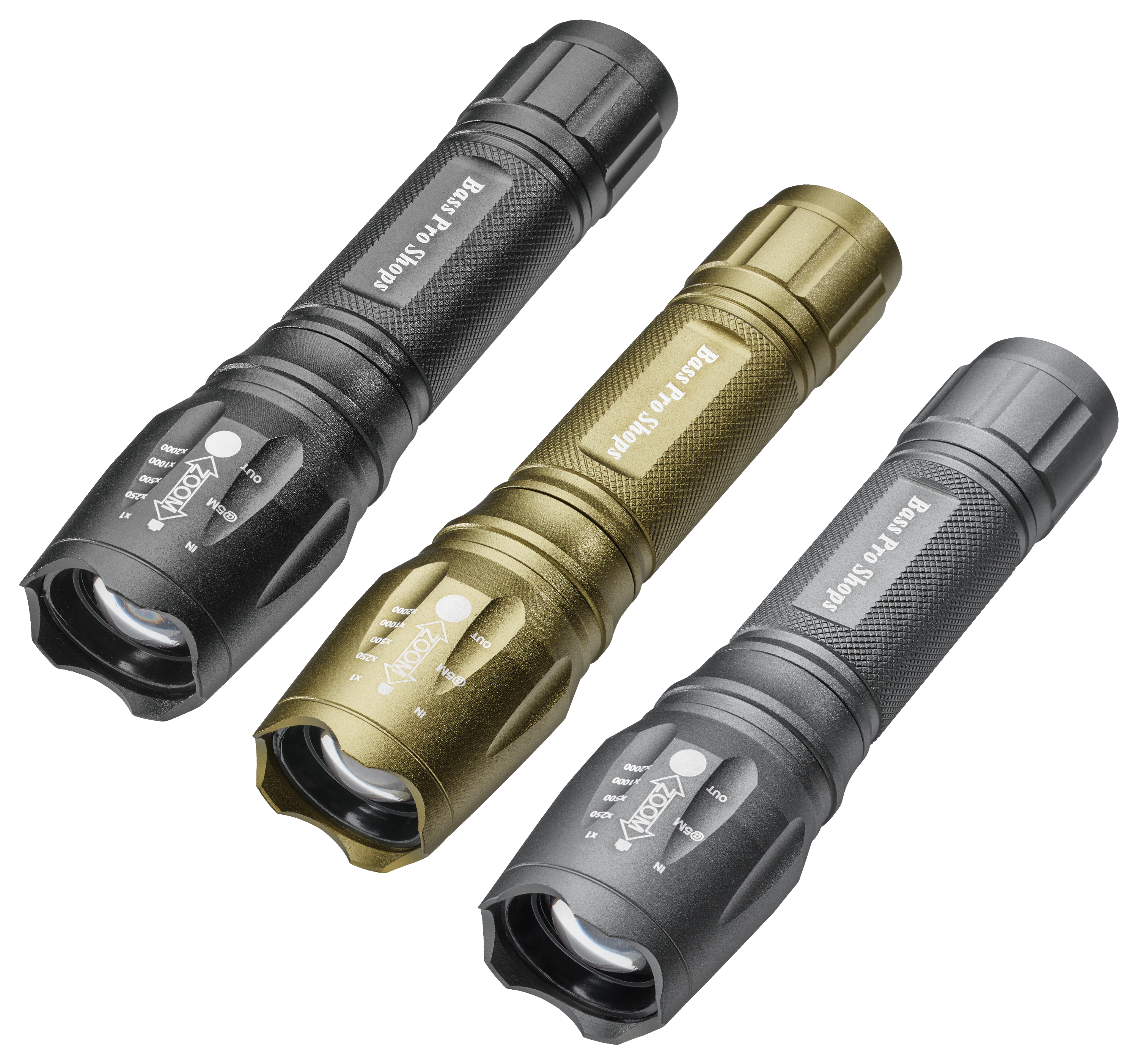 Bass Pro Shops 3Pack LED Flashlights Bass Pro Shops